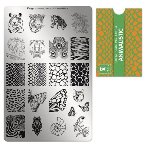 Moyra Stamping Plate No 004 - Animalistic