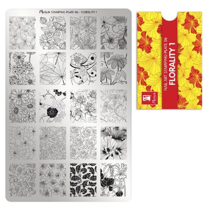 Moyra Stamping Plate No 006 - Florality 1