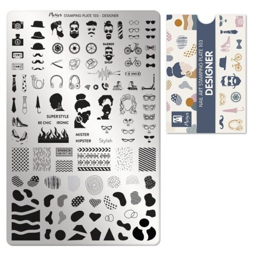 Moyra Stamping Plate No 103 - Designer