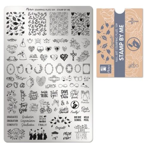 Moyra Stamping Plate No 109 - Stamp By Me