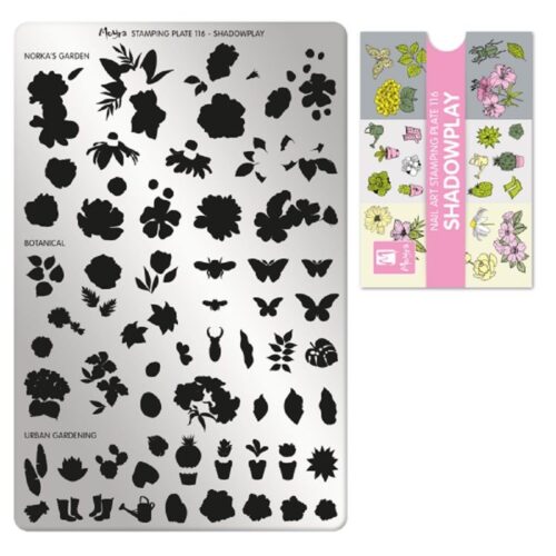 Moyra Stamping Plate No 116 - Shadowplay