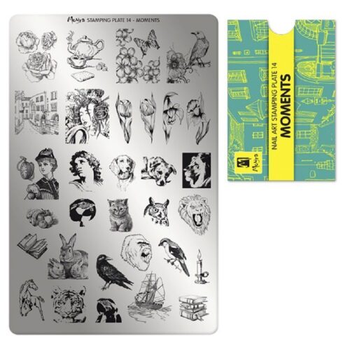 Moyra Stamping Plate No 014 - Moments