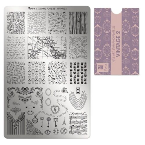 Moyra Stamping Plate No 025 - Vintage 2