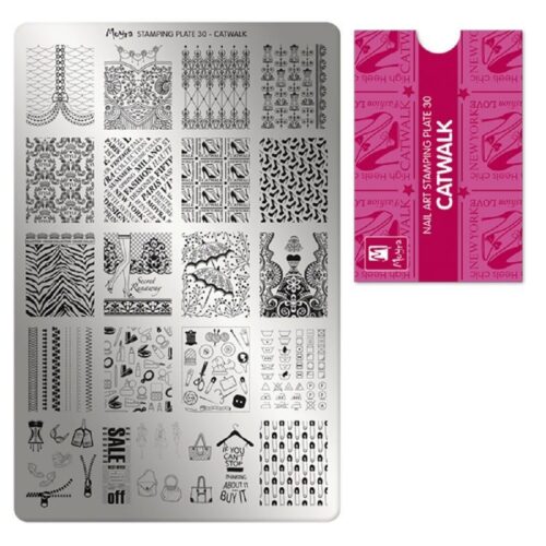 Moyra Stamping Plate No 030 - Catwalk