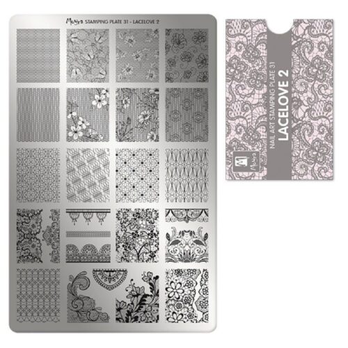 Moyra Stamping Plate No 031 - LaceLove 2