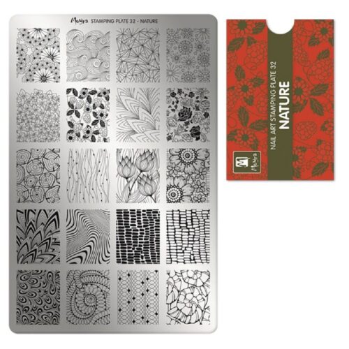 Moyra Stamping Plate No 032 - Nature