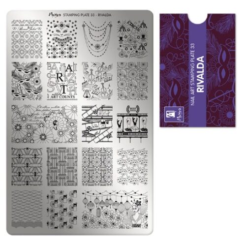 Moyra Stamping Plate No 033 - Rivalda