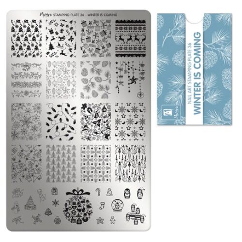 Moyra Stamping Plate No 036 - Winter is Coming
