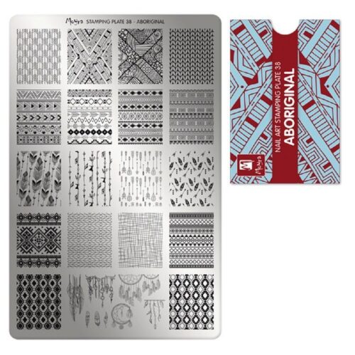 Moyra Stamping Plate No 038 - Aboriginal