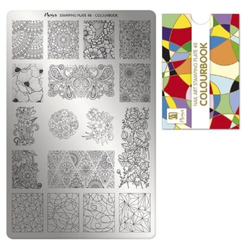 Moyra Stamping Plate No 048 - Colourbook