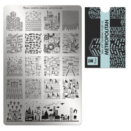 Moyra Stamping Plate No 062 - Metropolitan