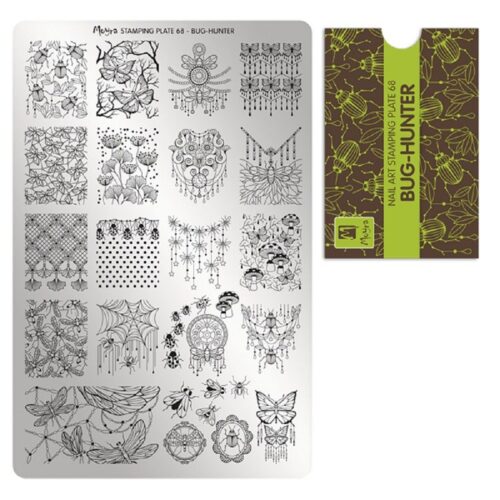 Moyra Stamping Plate No 068 - Bug - Hunter
