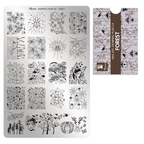 Moyra Stamping Plate No 069 - Forest