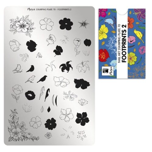 Moyra Stamping Plate No 070 - Footprint 2