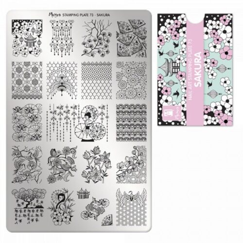 Moyra Stamping Plate No 073 - Sakura-Nippon
