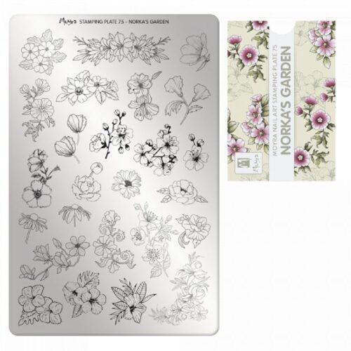 Moyra Stamping Plate No 075 - Norka's Garden