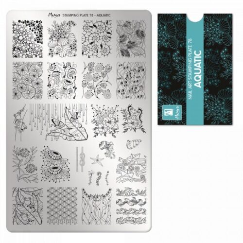 Moyra Stamping Plate No 078 - Aquatic