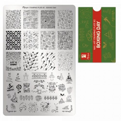 Moyra Stamping Plate No 085 - Boxing Day