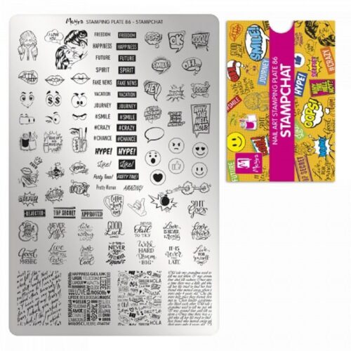 Moyra Stamping Plate No 086 - Stampchat