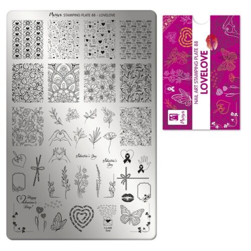 Moyra Stamping Plate No 088 - Lovelove
