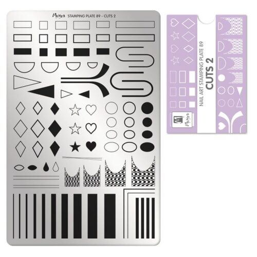 Moyra Stamping Plate No 089 - Cuts 2