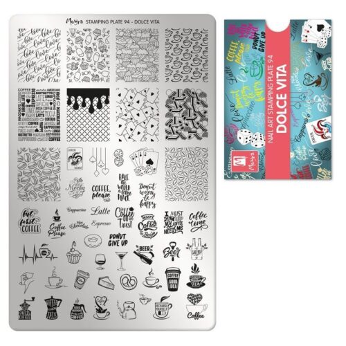 Moyra Stamping Plate No 094 - Dolce Vita