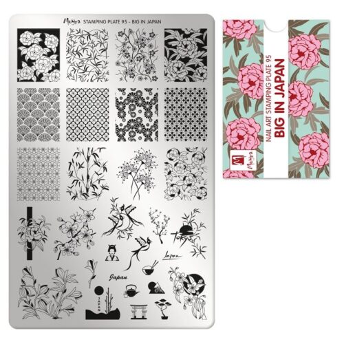 Moyra Stamping Plate No 095 - Big in Japan