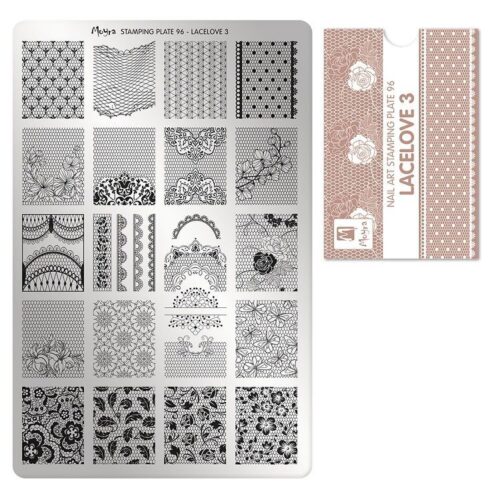 Moyra Stamping Plate No 096 - Lacelove 3