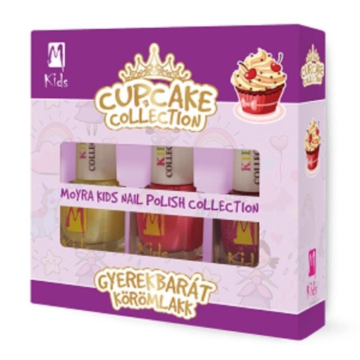 Moyra Child-Friendly Nail Polish Cup Cake Collection