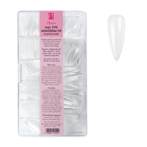 Moyra Full Cover Tips Stiletto Shape