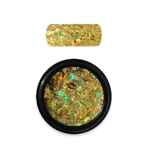 Moyra Holo Glitter Mix No 07 Dark Gold