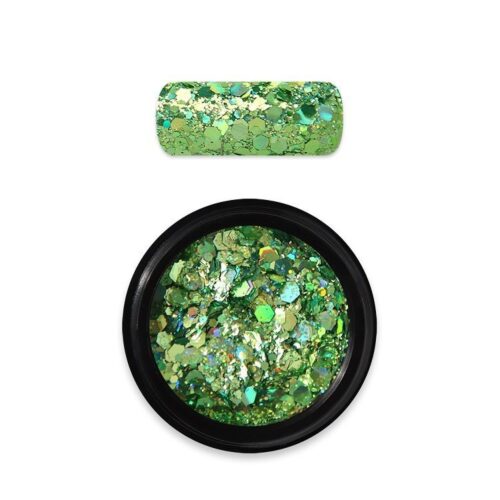 Moyra Holo Glitter Mix No 08 Green