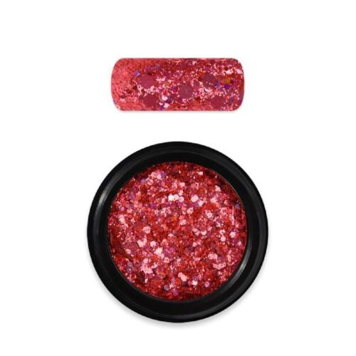 Moyra Holo Glitter Mix No 17 Chameleon Coral