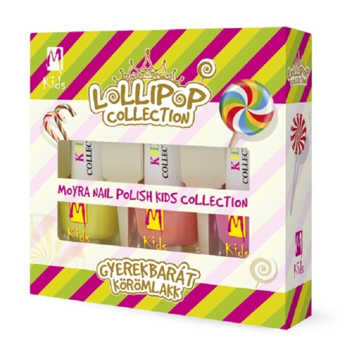 Moyra Child-Friendly Nail Polish Lollipop Collection