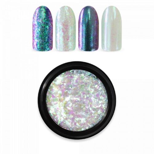 Moyra Rainbow Flakes Green