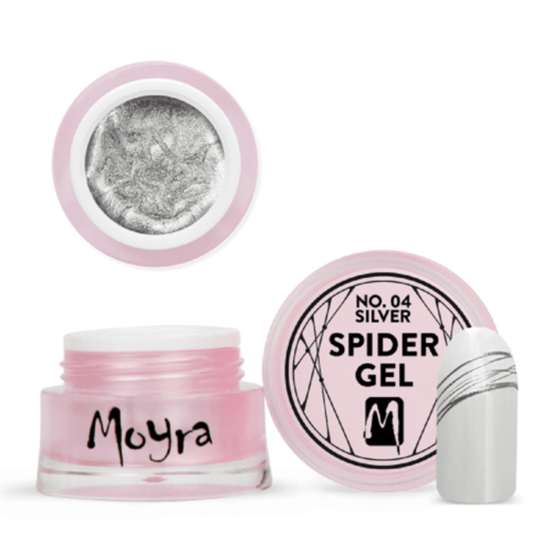 Moyra Spider Gel No 04 Silver