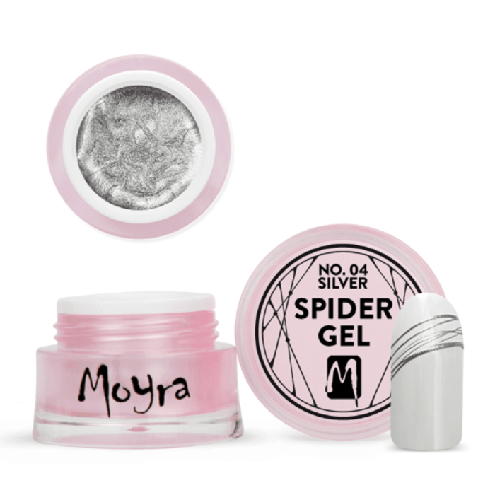 Moyra Spider Gel No 04 Silver