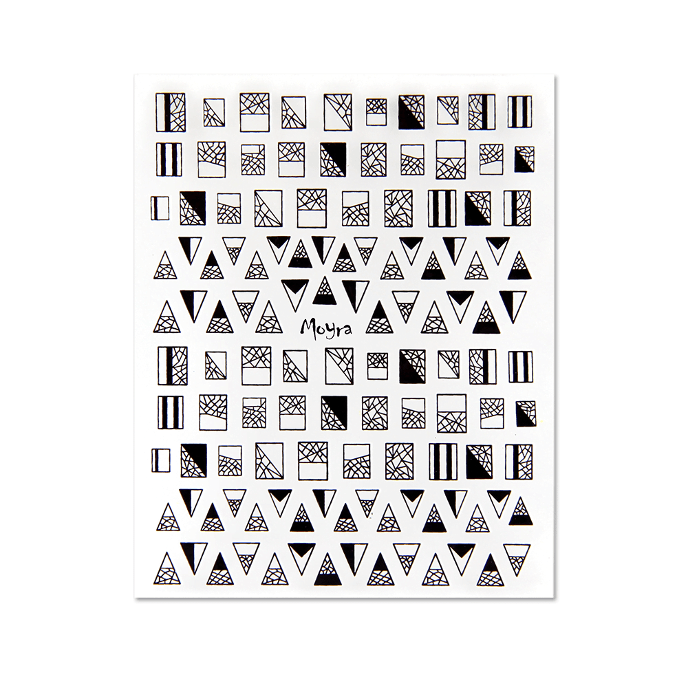 Moyra Self Adhesive Stickers No 02 Black