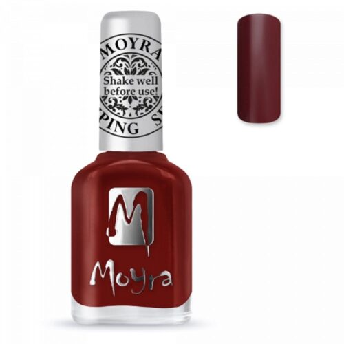 Moyra Stamping Polish No 03 - Burgundy