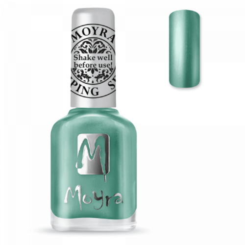 Moyra Stamping Polish No 27 - Chrome Green