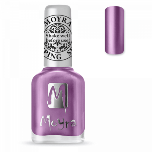 Moyra Stamping Polish No 28 - Chrome Purple