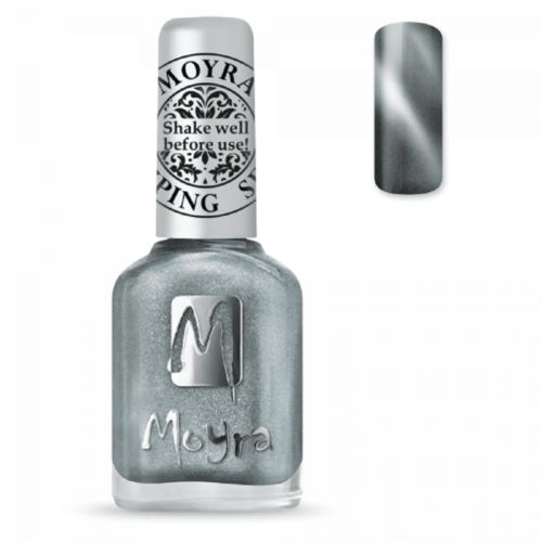 Moyra Stamping Polish No 30 - Magnetic Silver