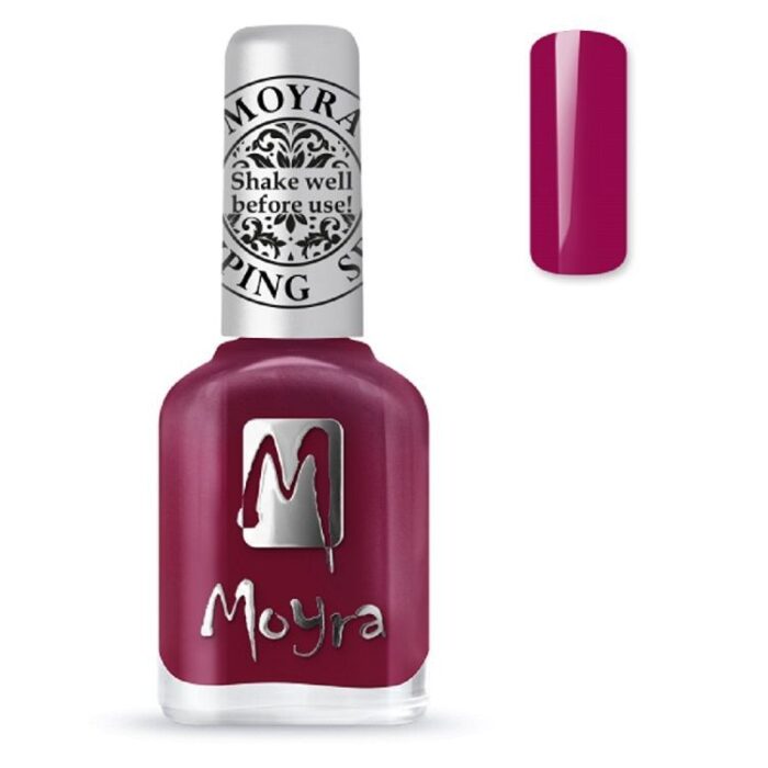 Moyra Stamping Polish No 40 - Amaranth Red