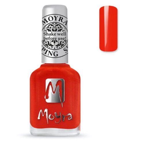 Moyra Stamping Polish No 41 - Amber Orange