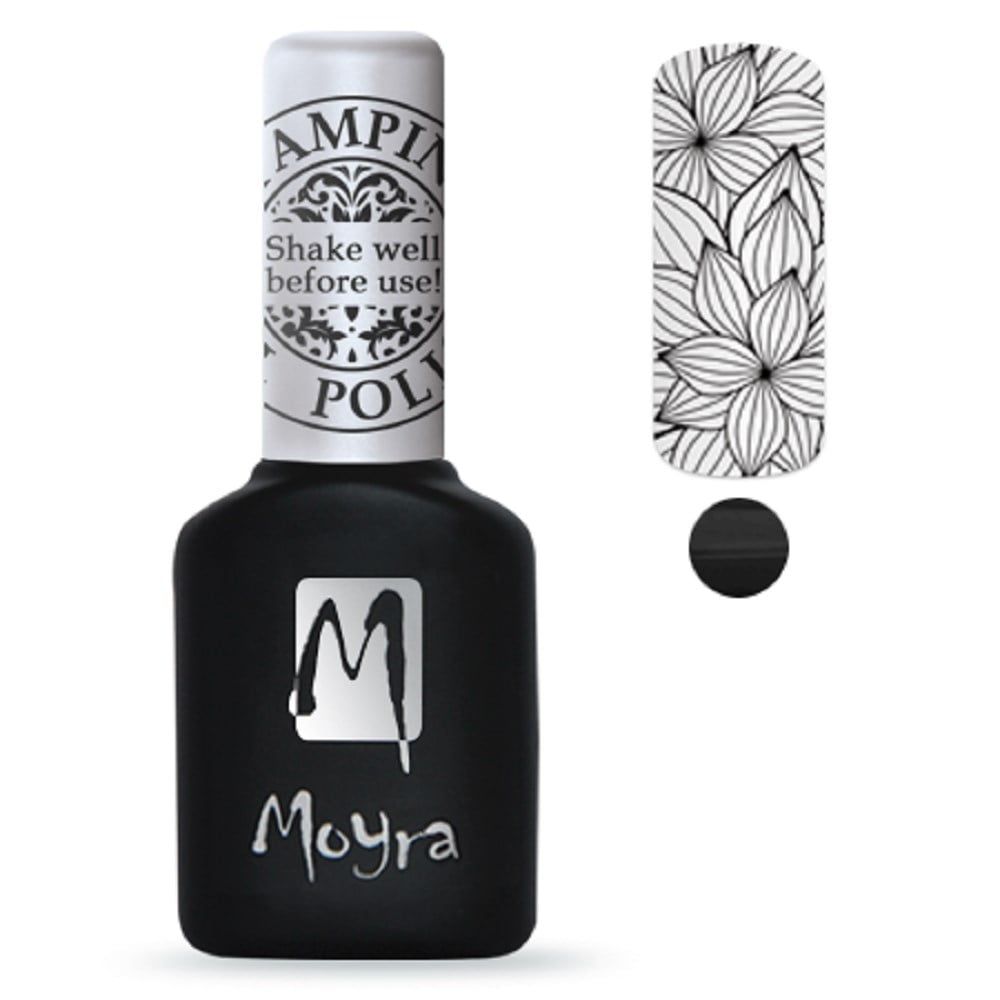 Moyra Stamping Gel Polish SGP 01 - Black