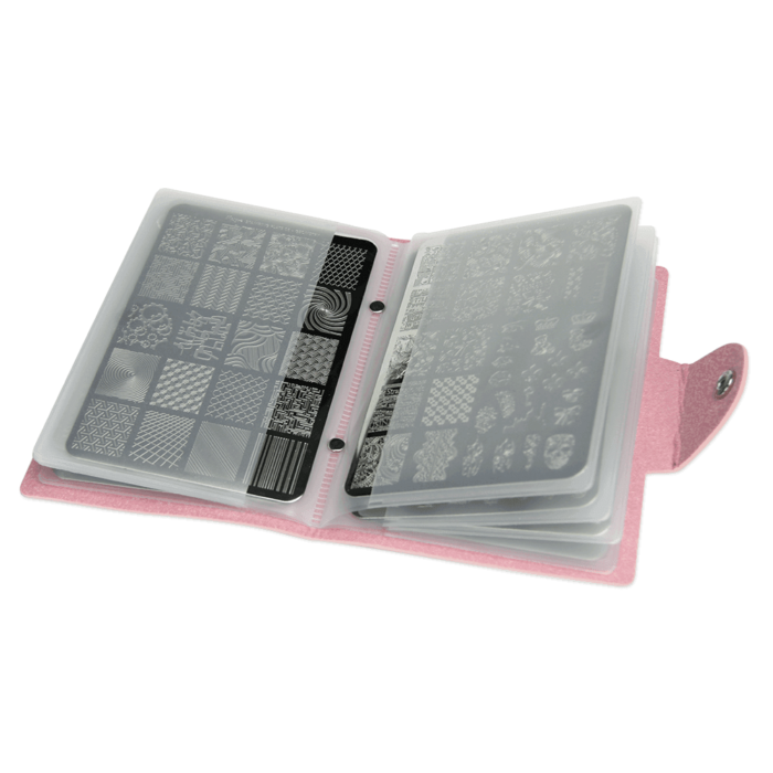 Moyra Nail Stamping Plate Holder No 02 Pink - Image 2