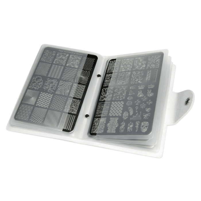 Moyra Nail Stamping Plate Holder No 01 White - Image 2