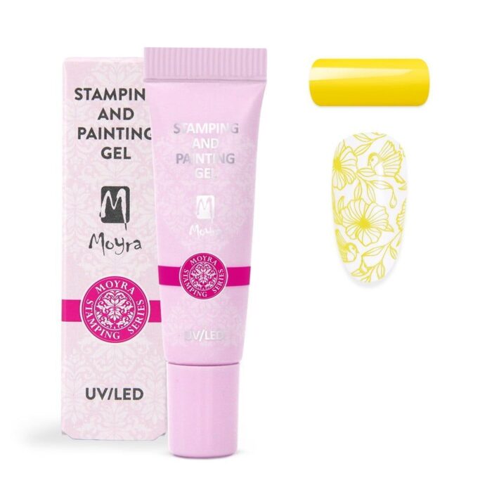 Moyra Stamping and Painting Gel No 02 - Yellow